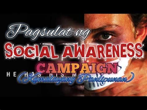 social awareness campaign tungkol sa paninigarilyo tagalog
